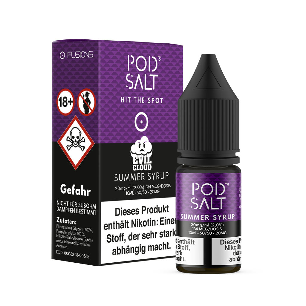 Pod Salt Fusion - Summer Syrup 10 ml