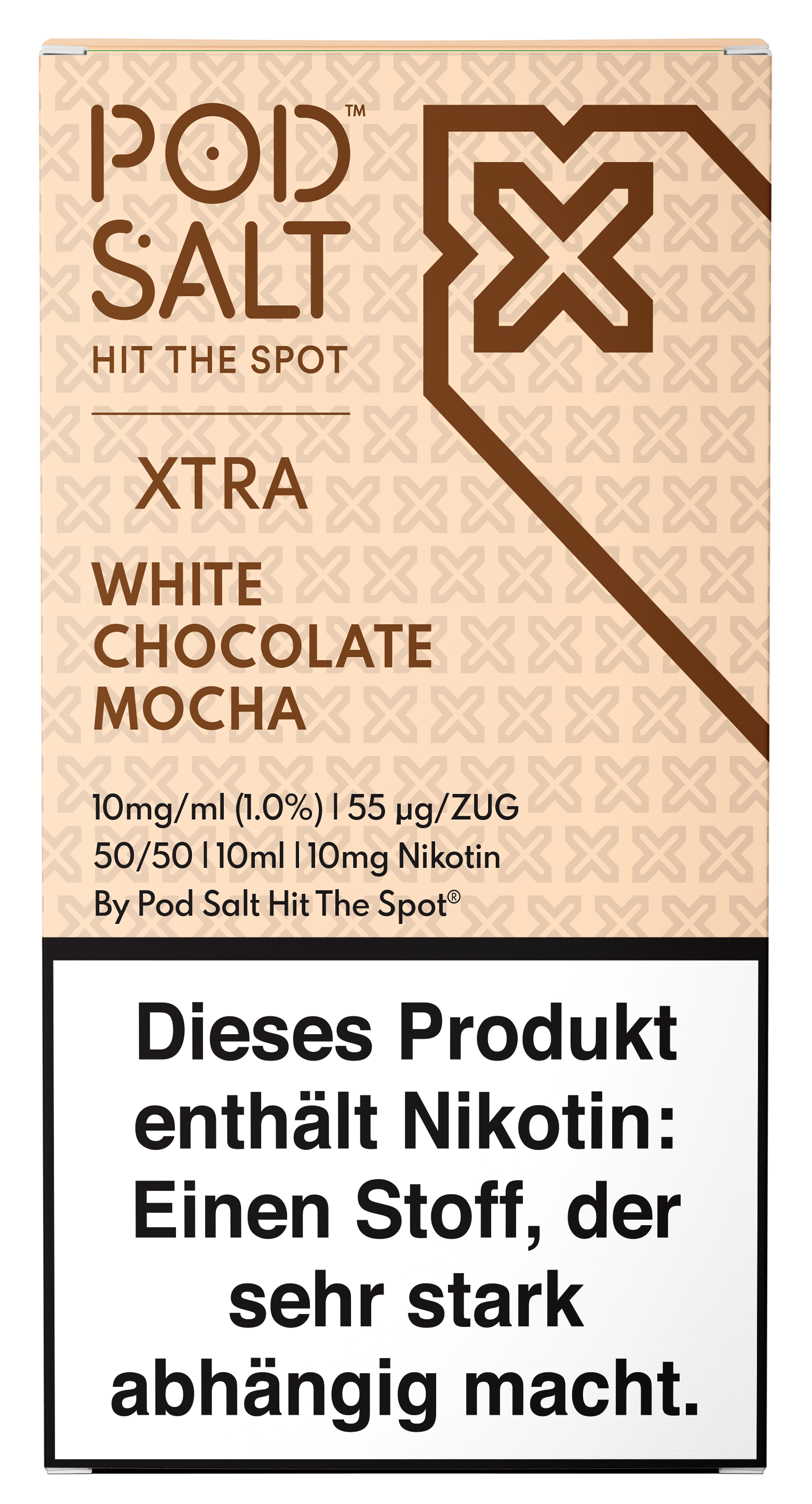 Pod Salt Xtra - White Chocolate Mocha 10 ml