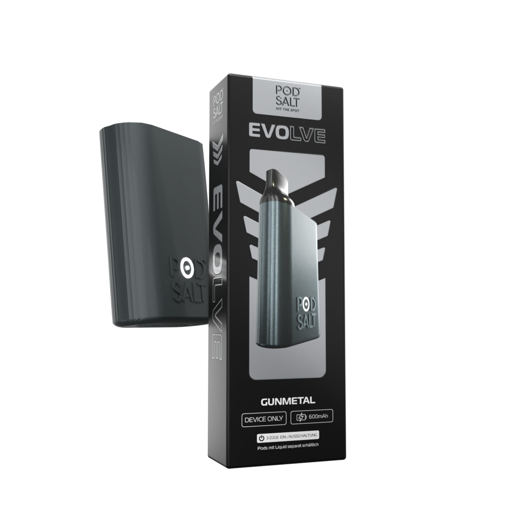 Pod Salt Evolve Box Gunmetal