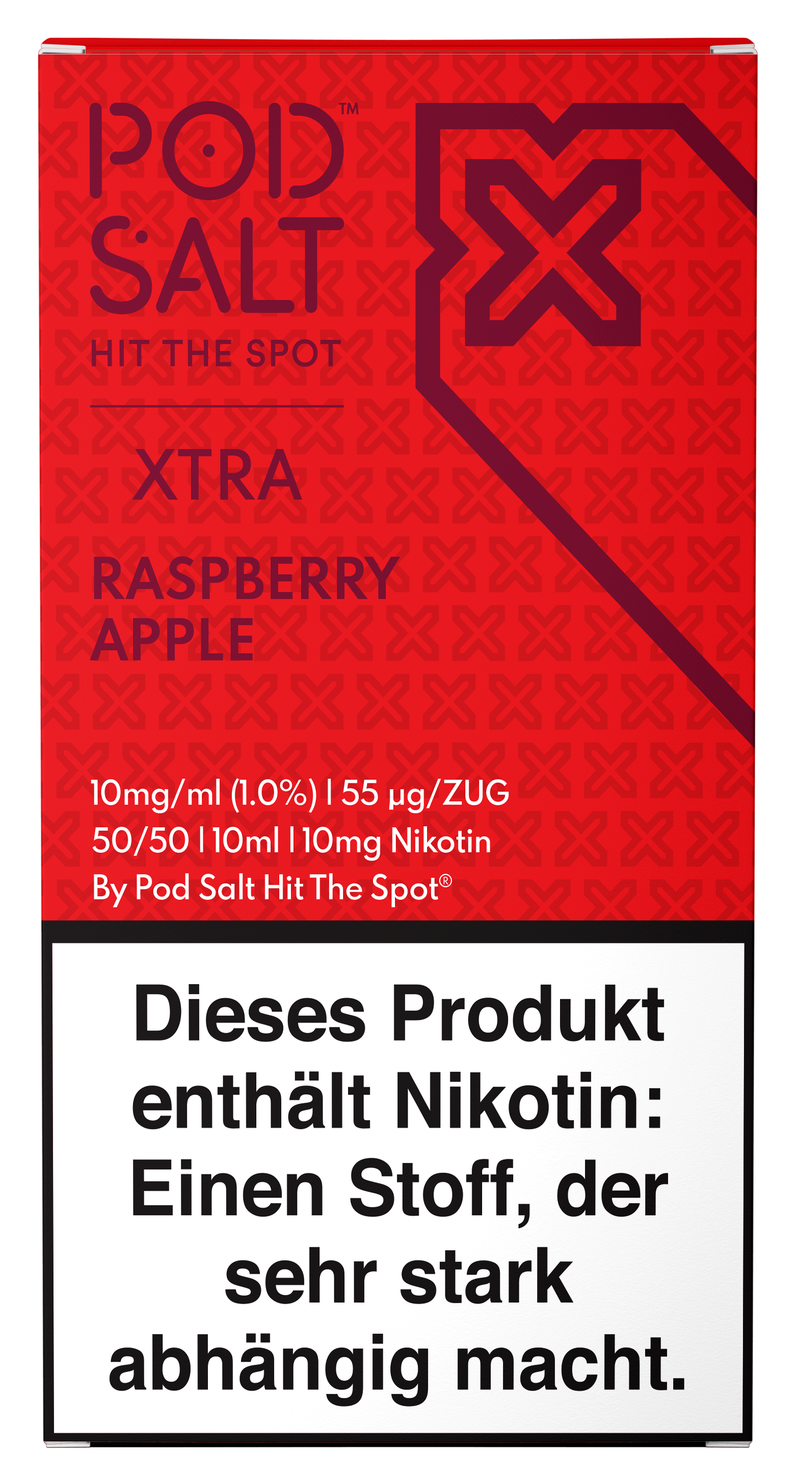 Pod Salt Xtra - Raspberry Apple 10 ml