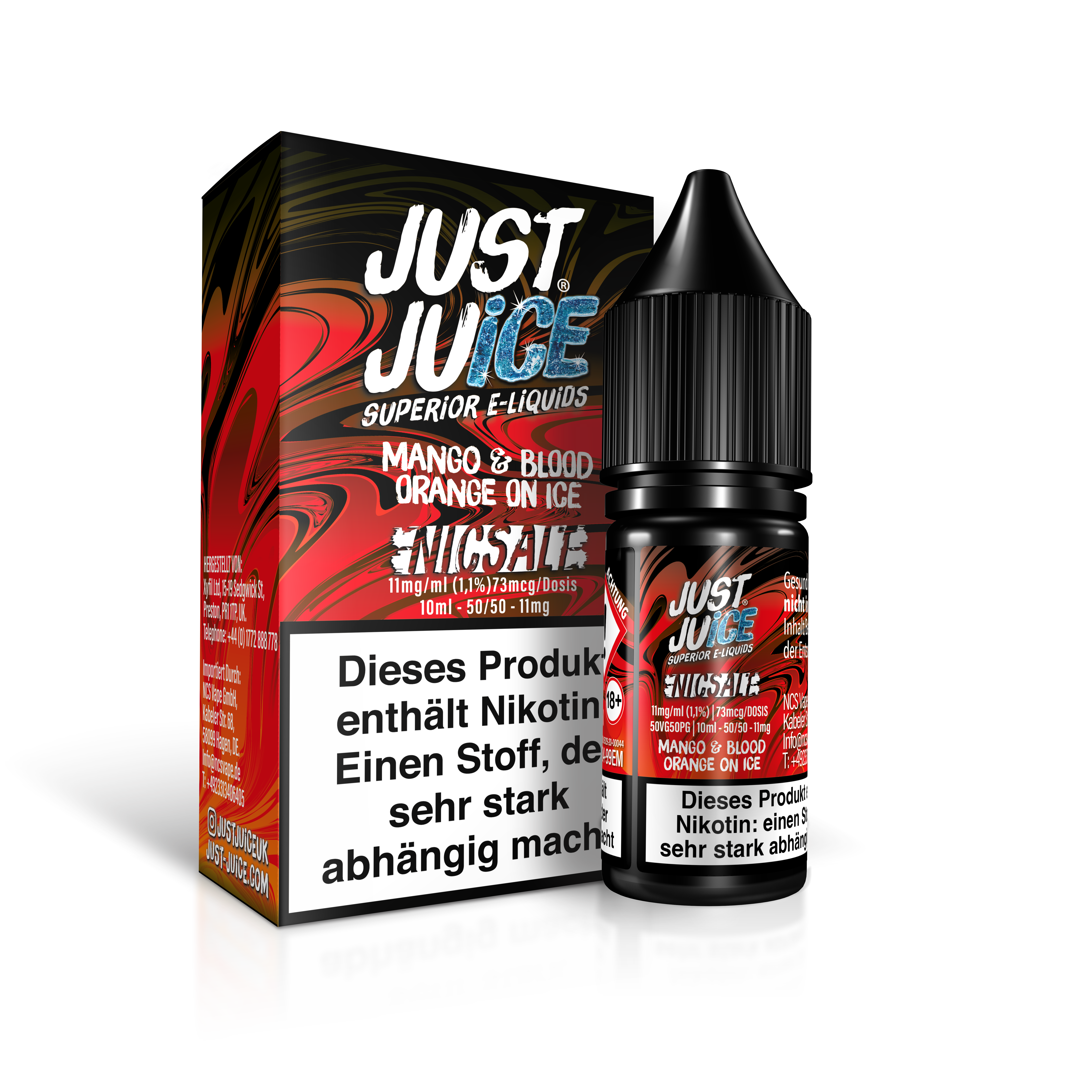 Just Juice - Fusion Mango & Blood Orange on Ice 10 ml