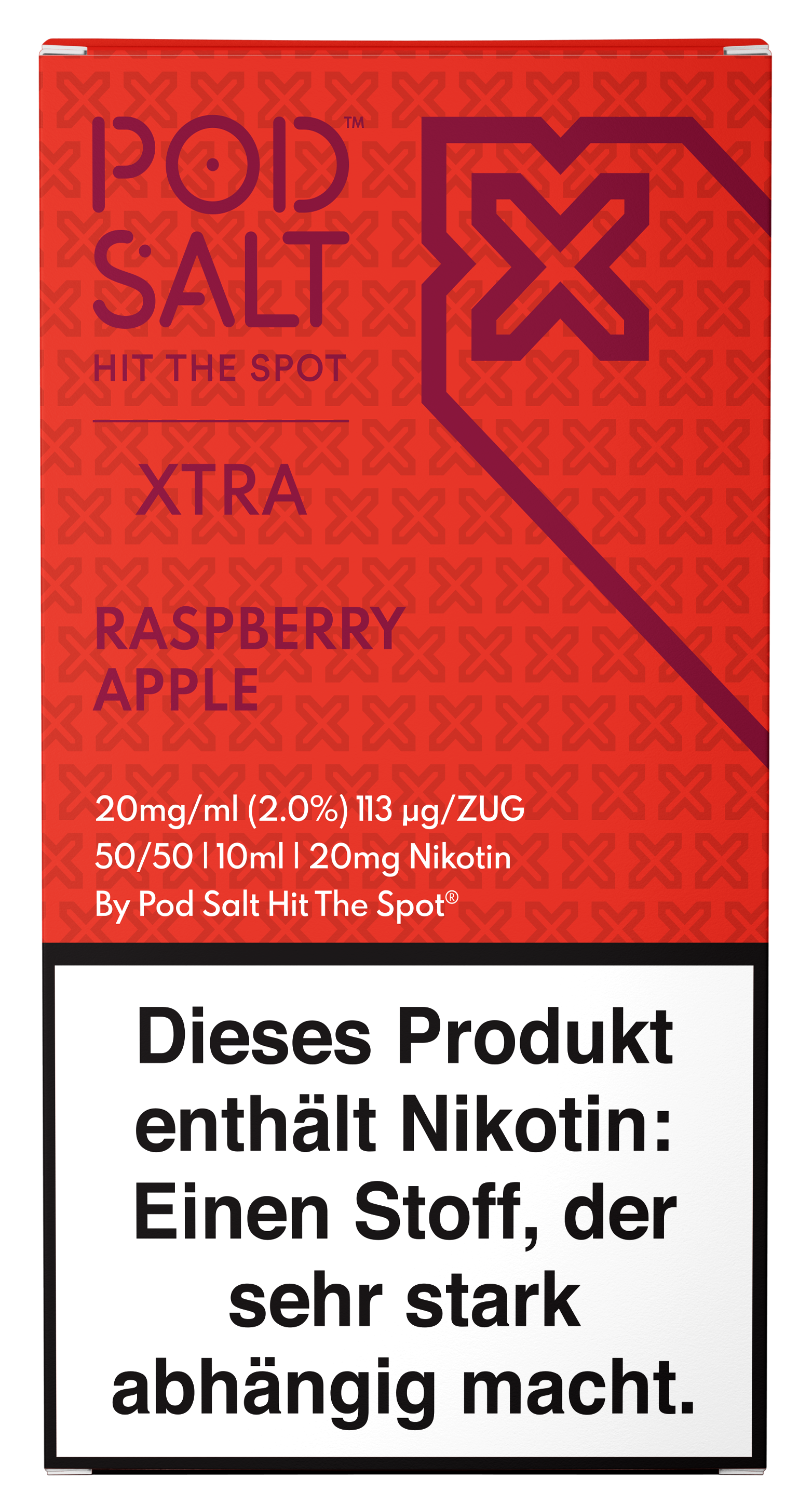 Pod Salt Xtra - Raspberry Apple 10 ml