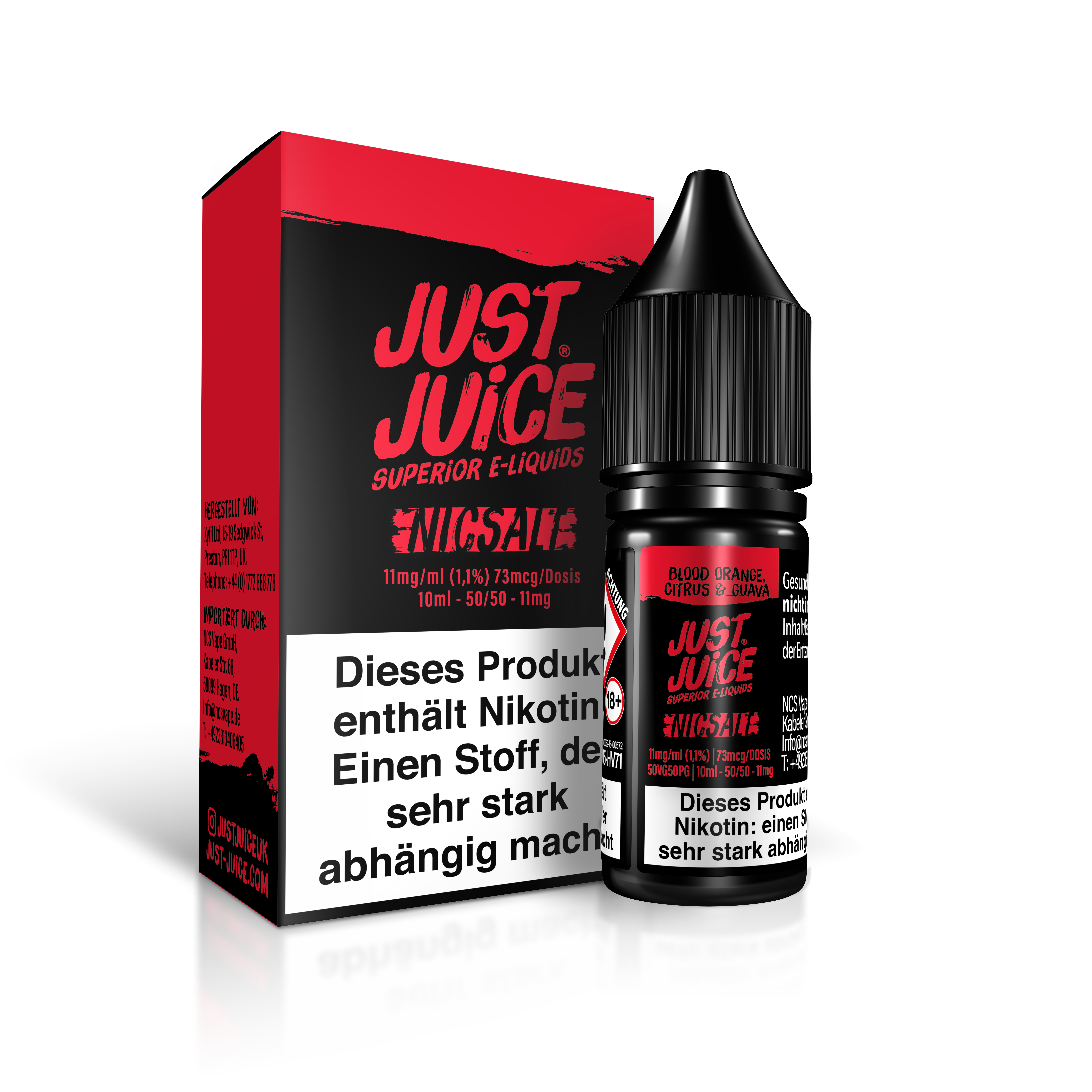 Just Juice - Blood Orange, Citrus & Guava 10 ml