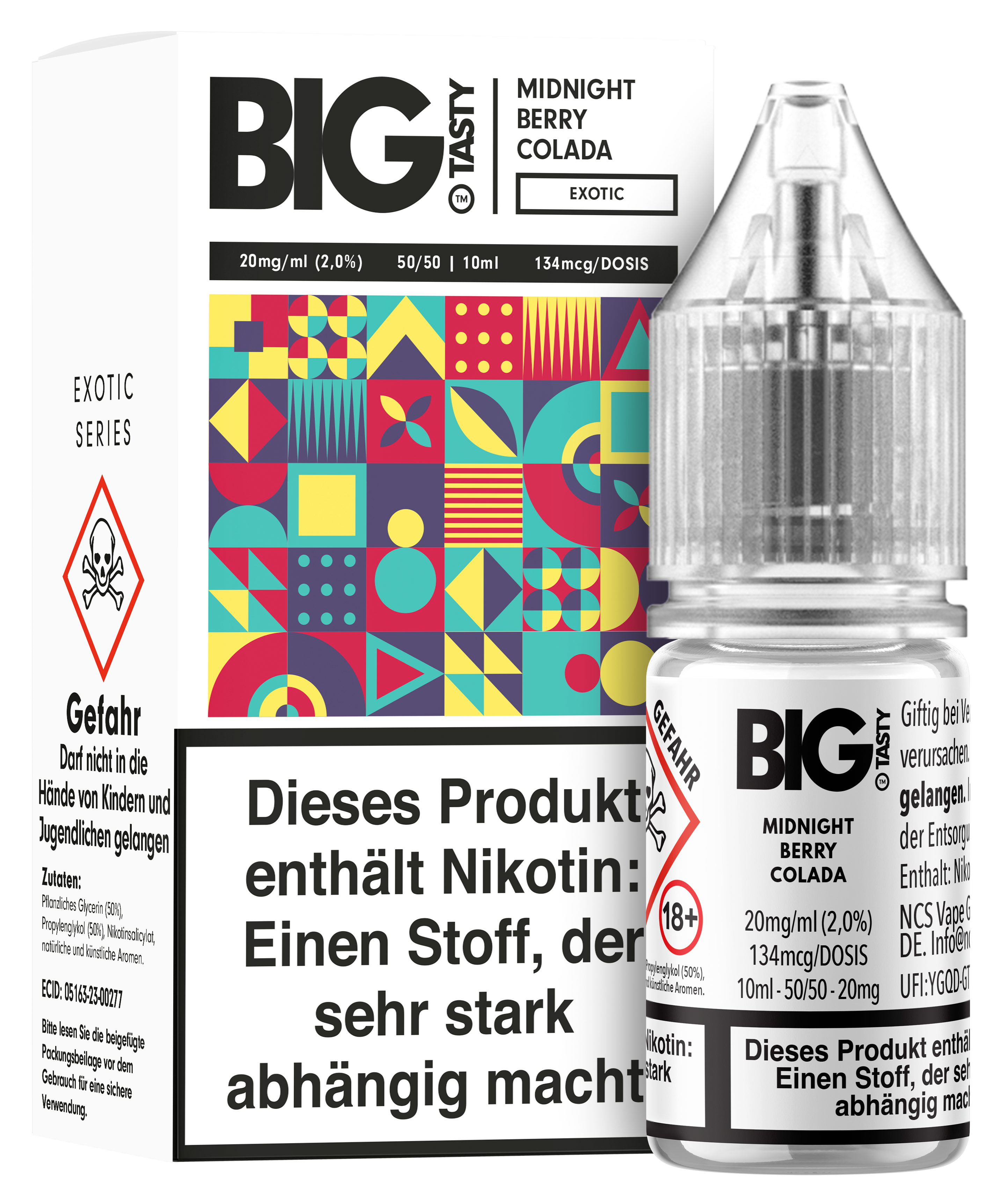 Big Tasty - Midnight Berry Colada 10 ml