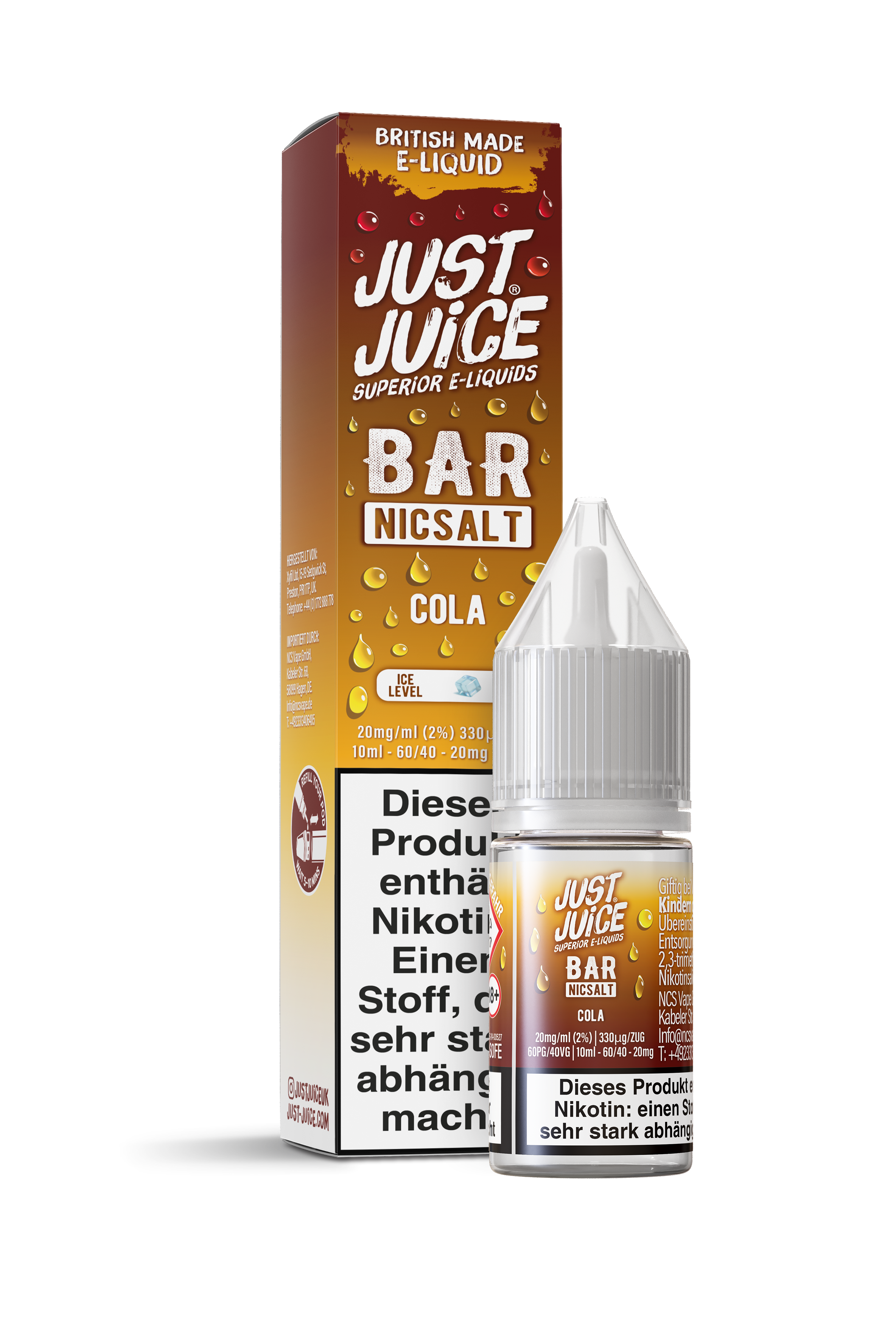 Just Juice Bar - Cola 10ml