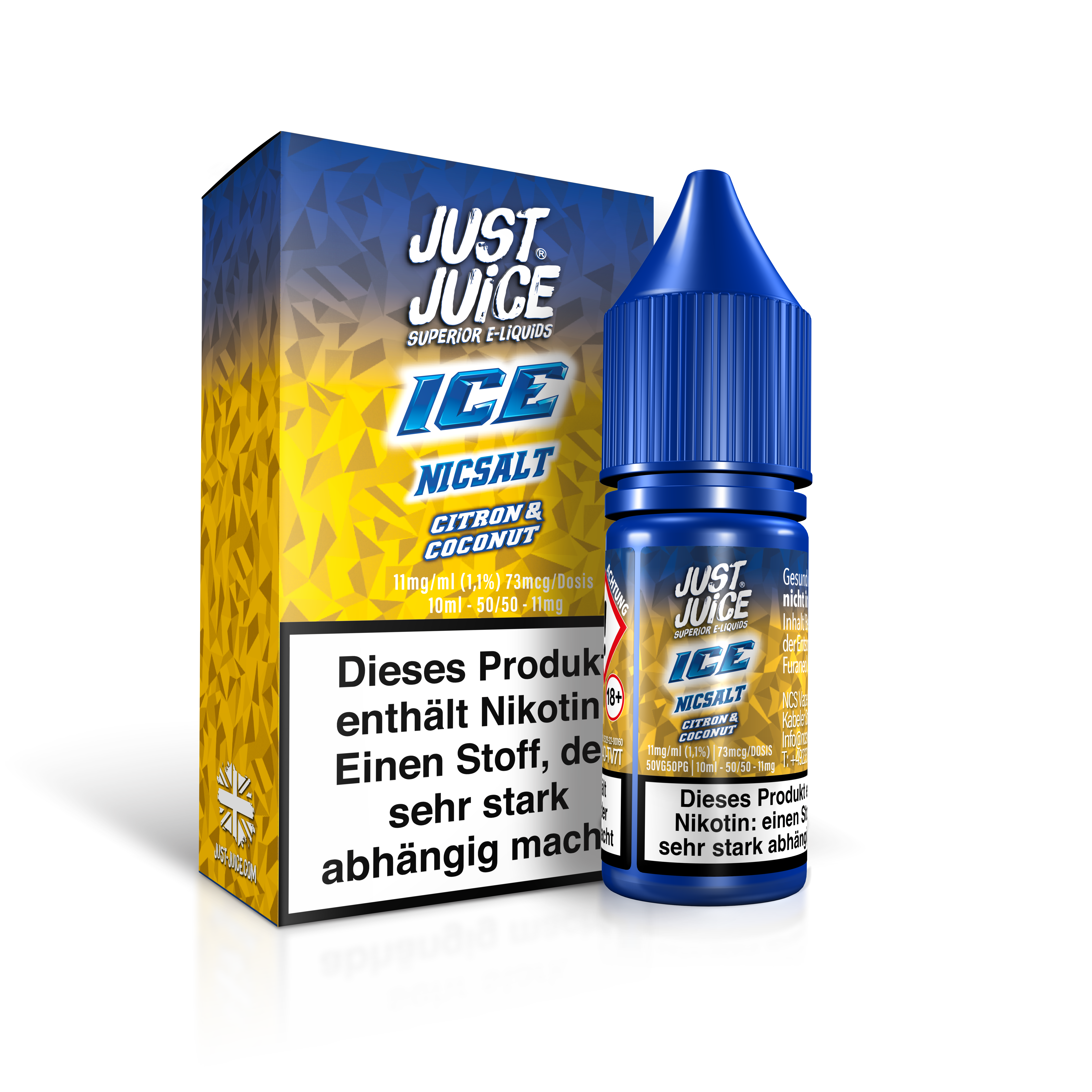 Just Juice - Citron & Coconut Ice 10 ml