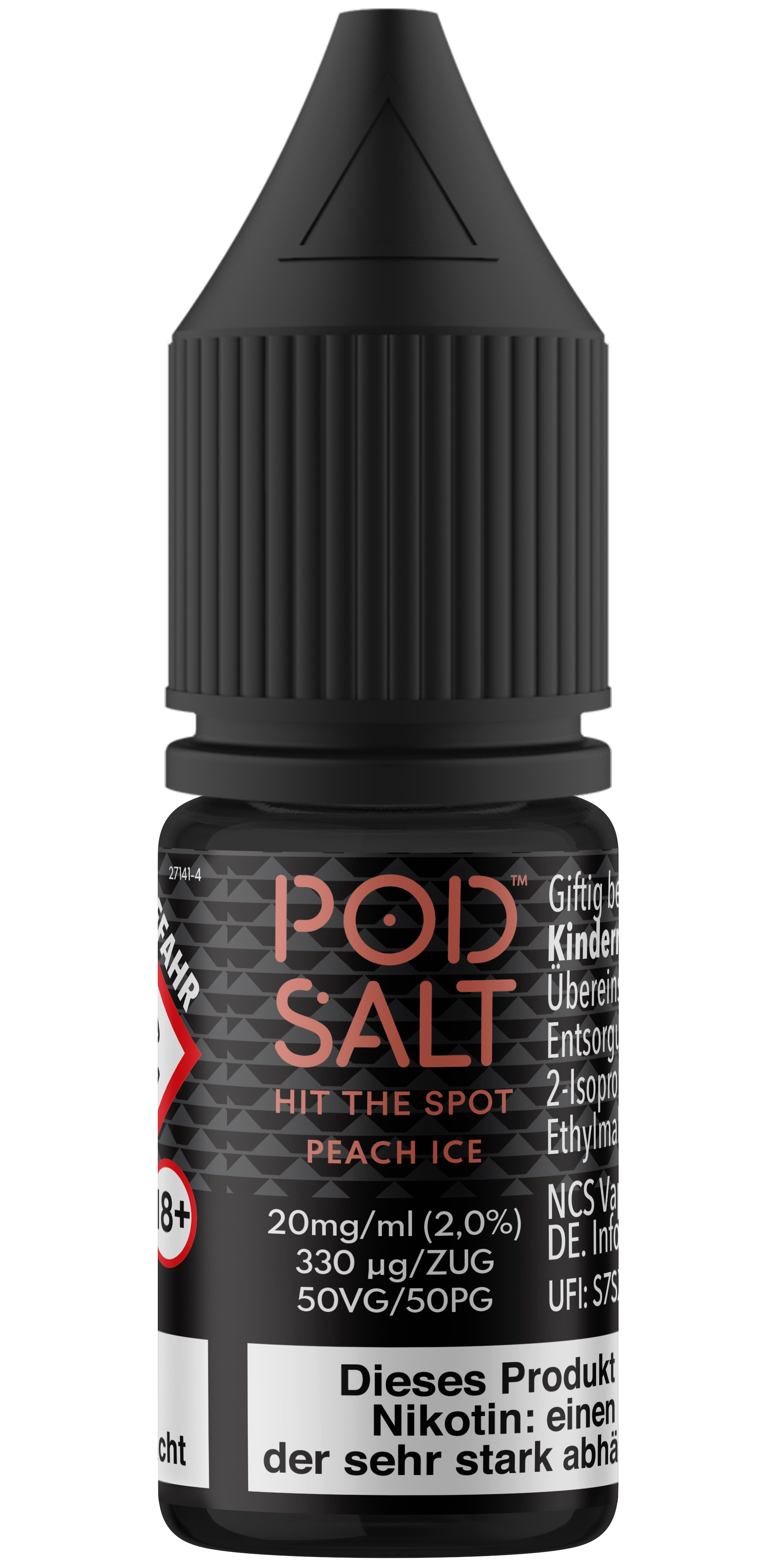 Pod Salt - Peach Ice 10 ml