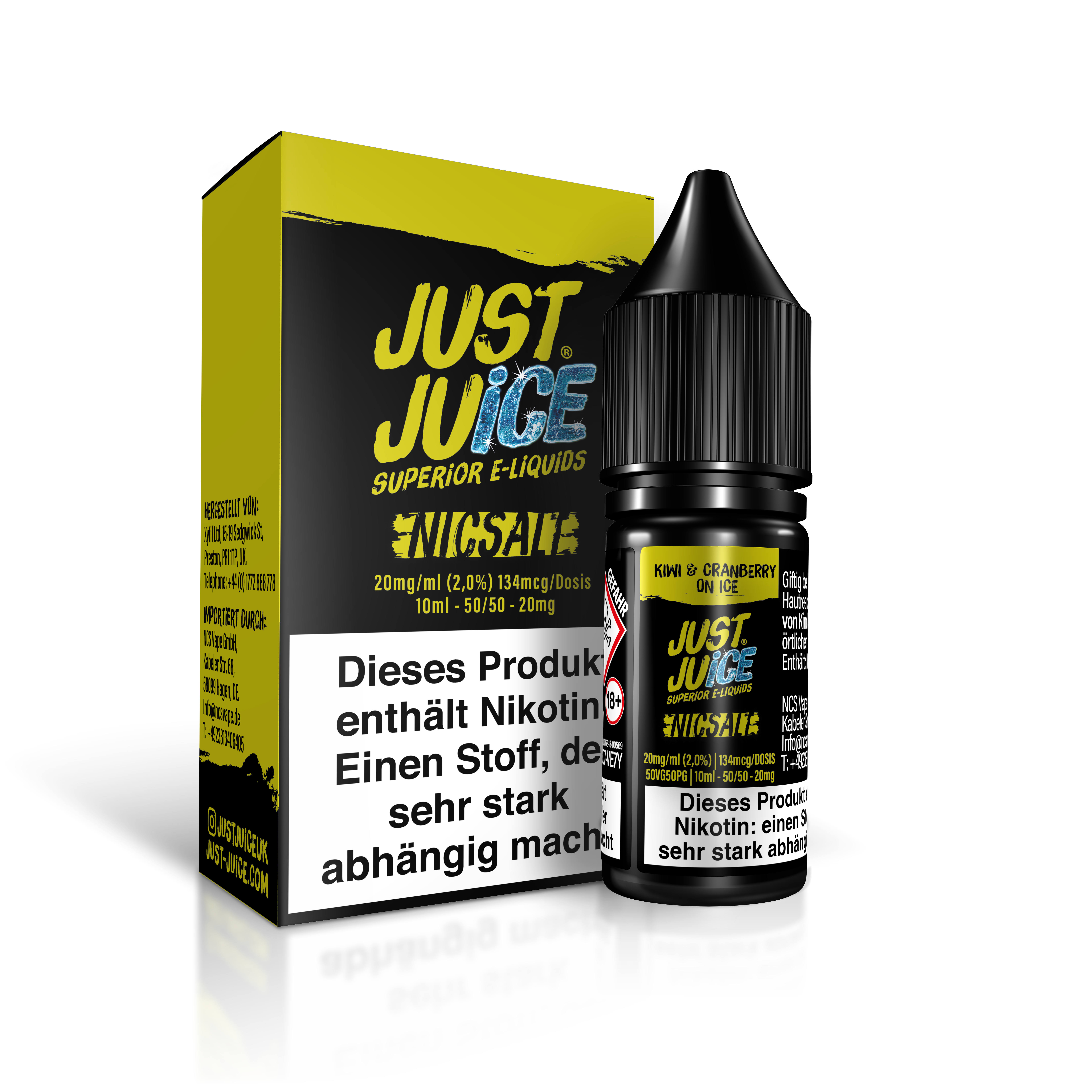 Just Juice - Kiwi & Cranberry on Ice 10 ml