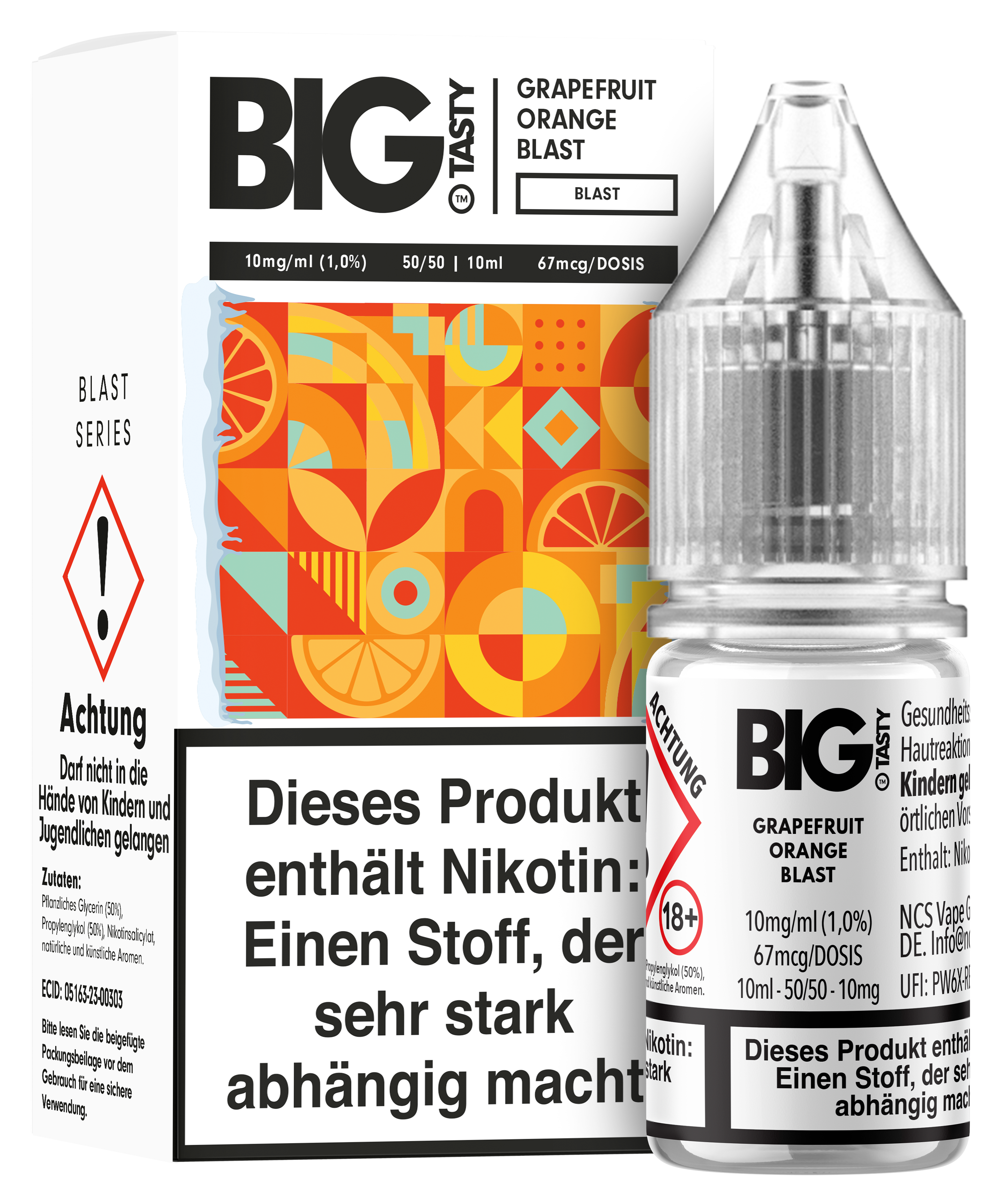 Big Tasty - Grapefruit Orange Blast 10 ml