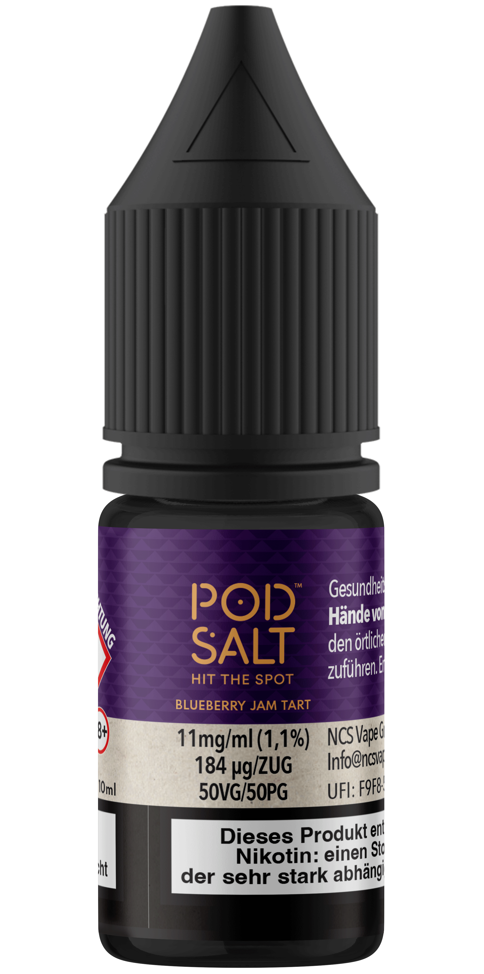 Pod Salt Fusion - Blueberry Jam Tart 10 ml