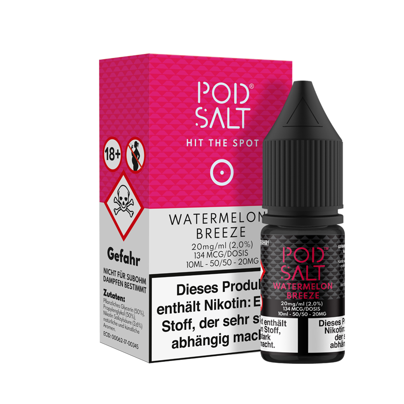 Pod Salt - Watermelon Breeze 10 ml
