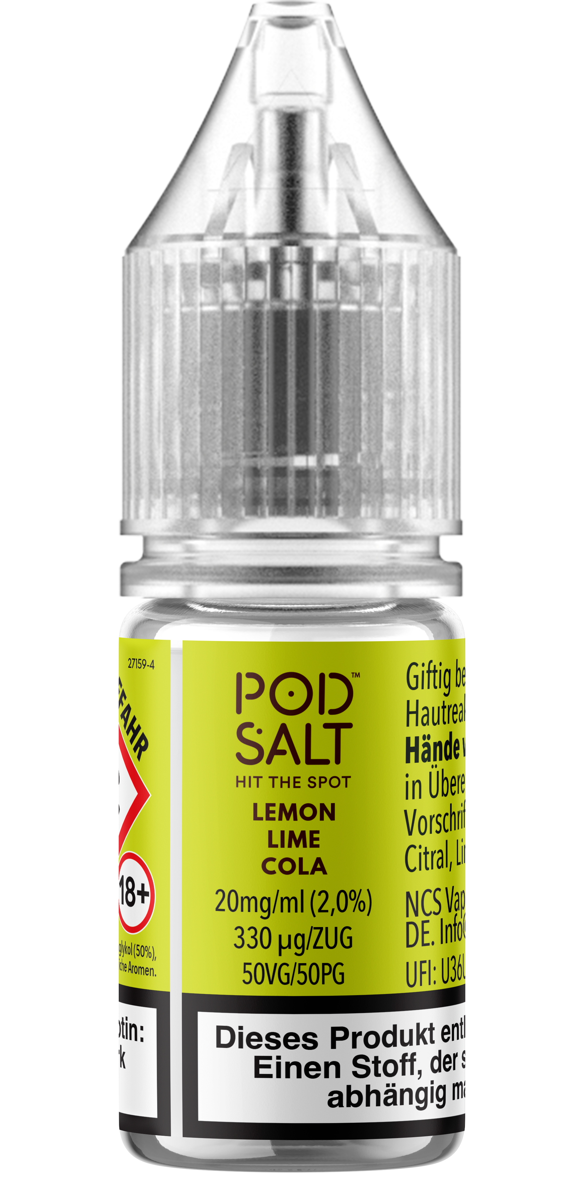 Pod Salt Xtra - Lemon Lime Cola 10 ml