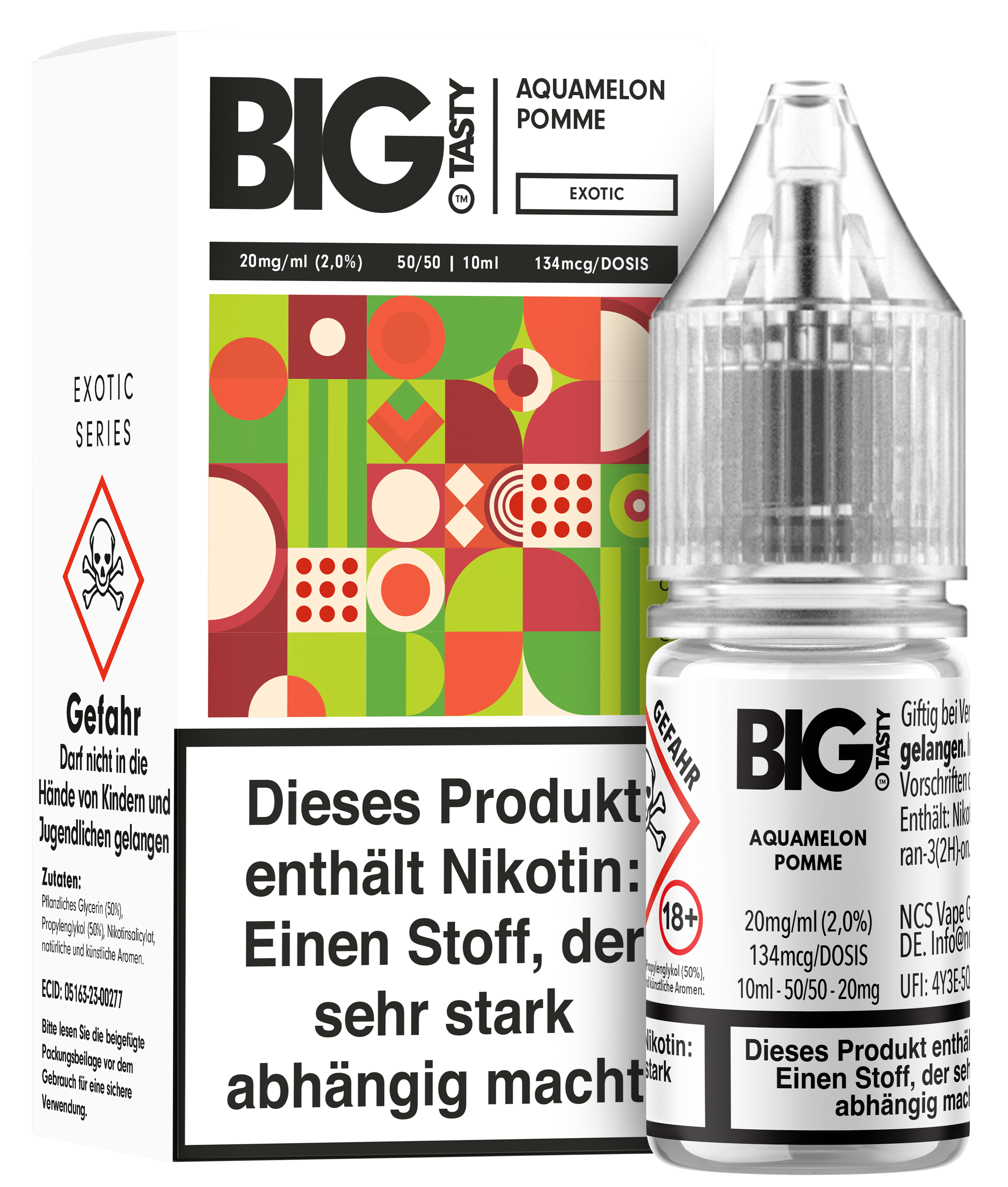 Big Tasty - Aquamelon Pomegranate 10 ml