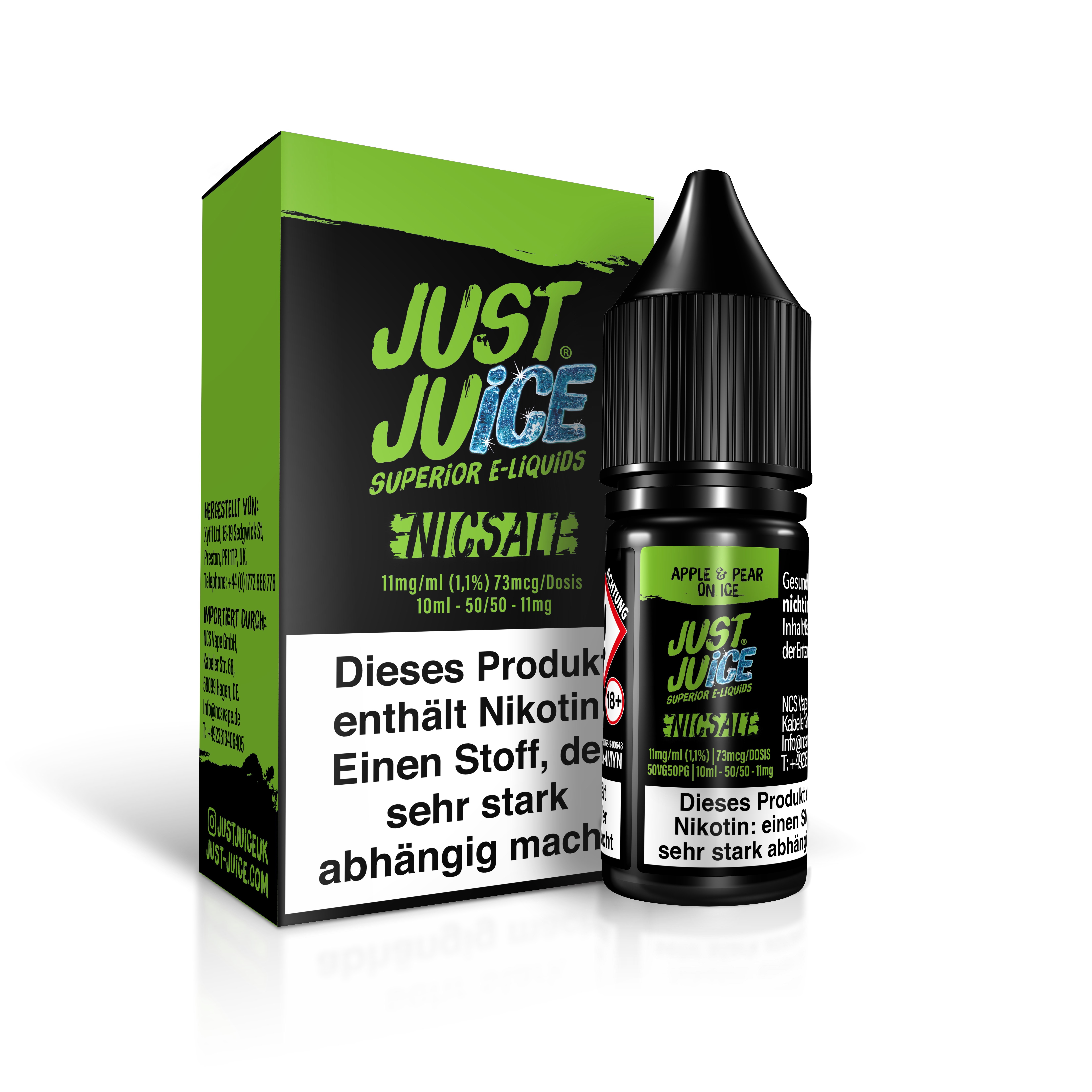 J01-1 Just Juice - Apple & Pear on Ice 10 ml