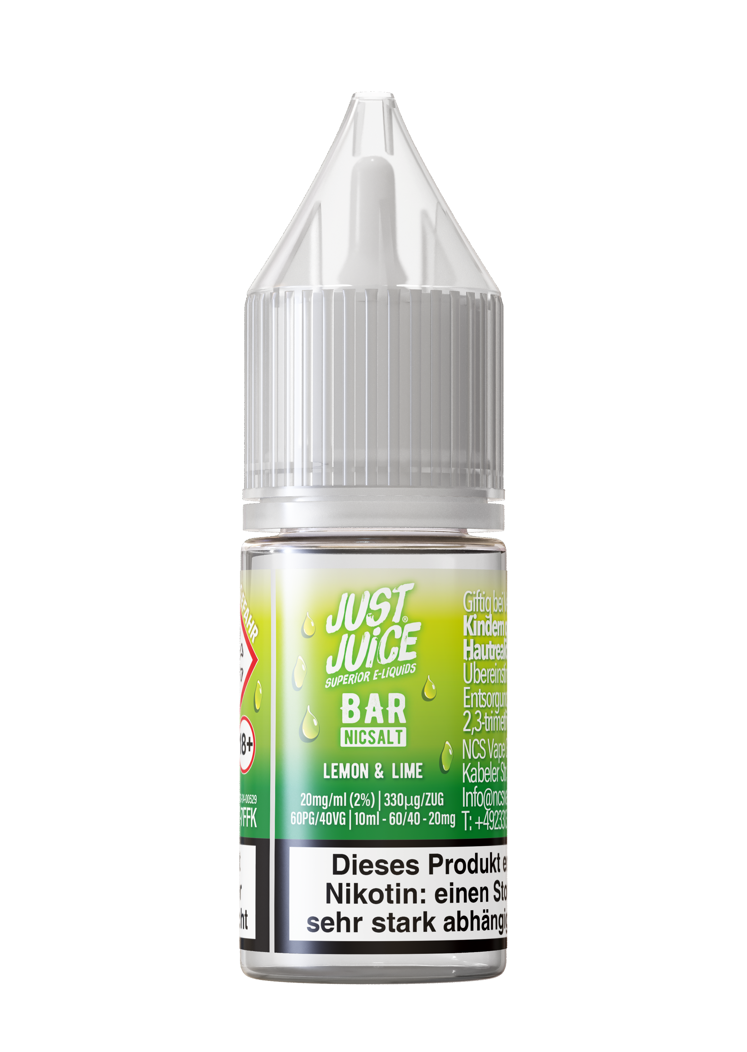 Just Juice Bar - Lemon & Lime 10ml