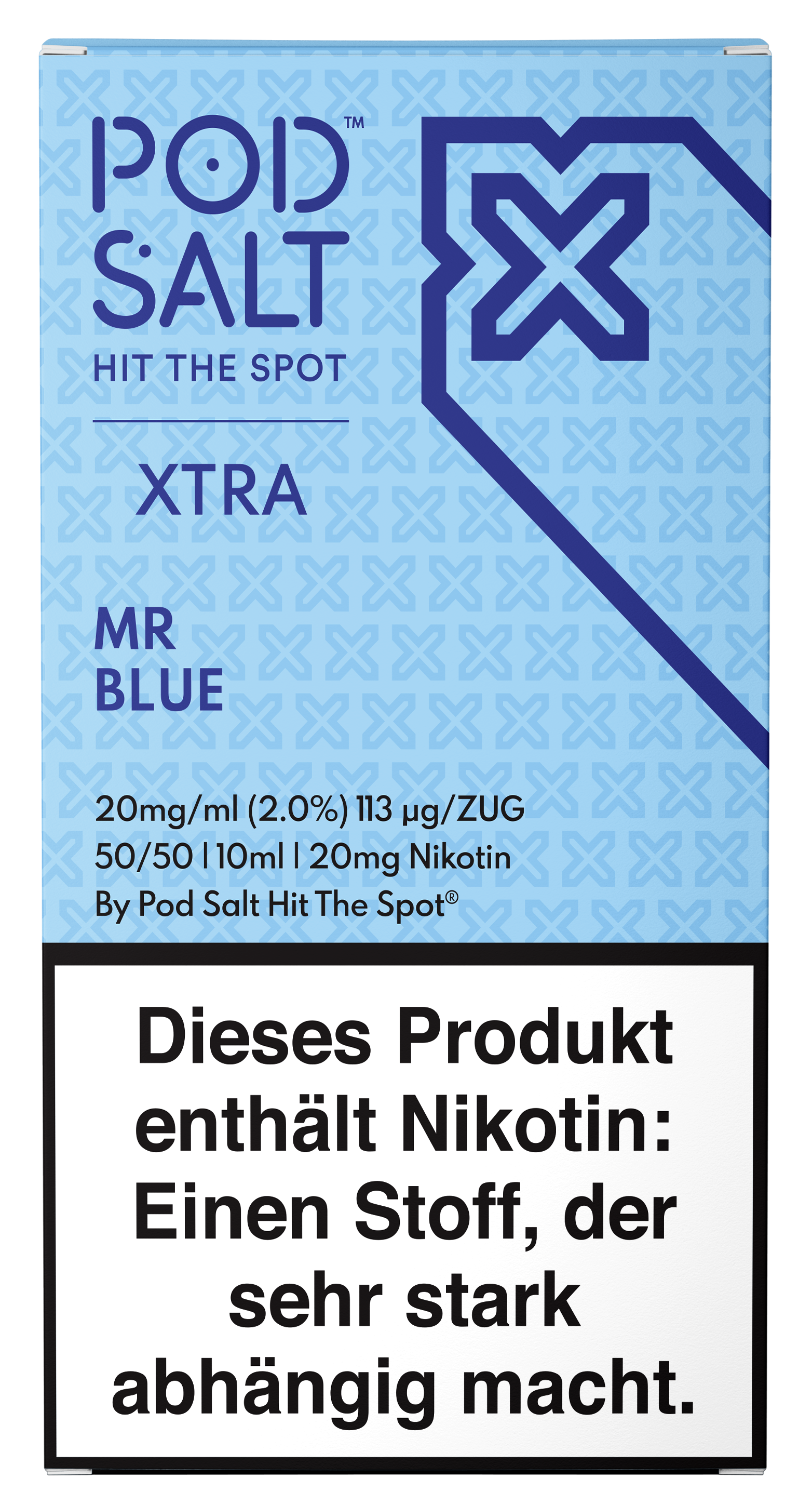 Pod Salt Xtra - Mr Blue 10 ml