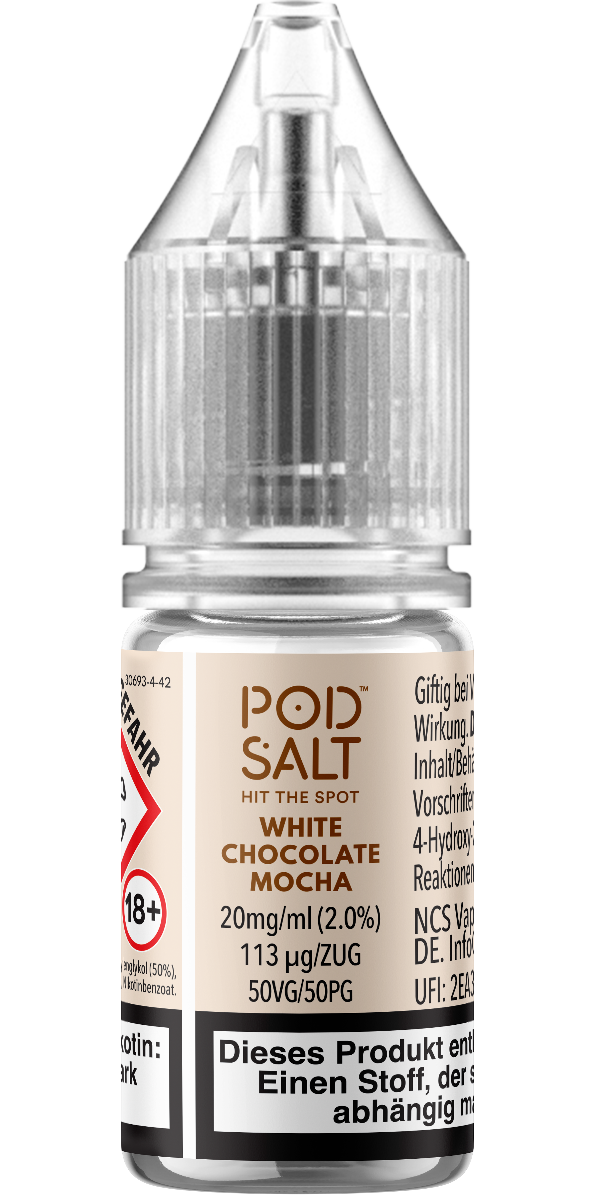 Pod Salt Xtra - White Chocolate Mocha 10 ml