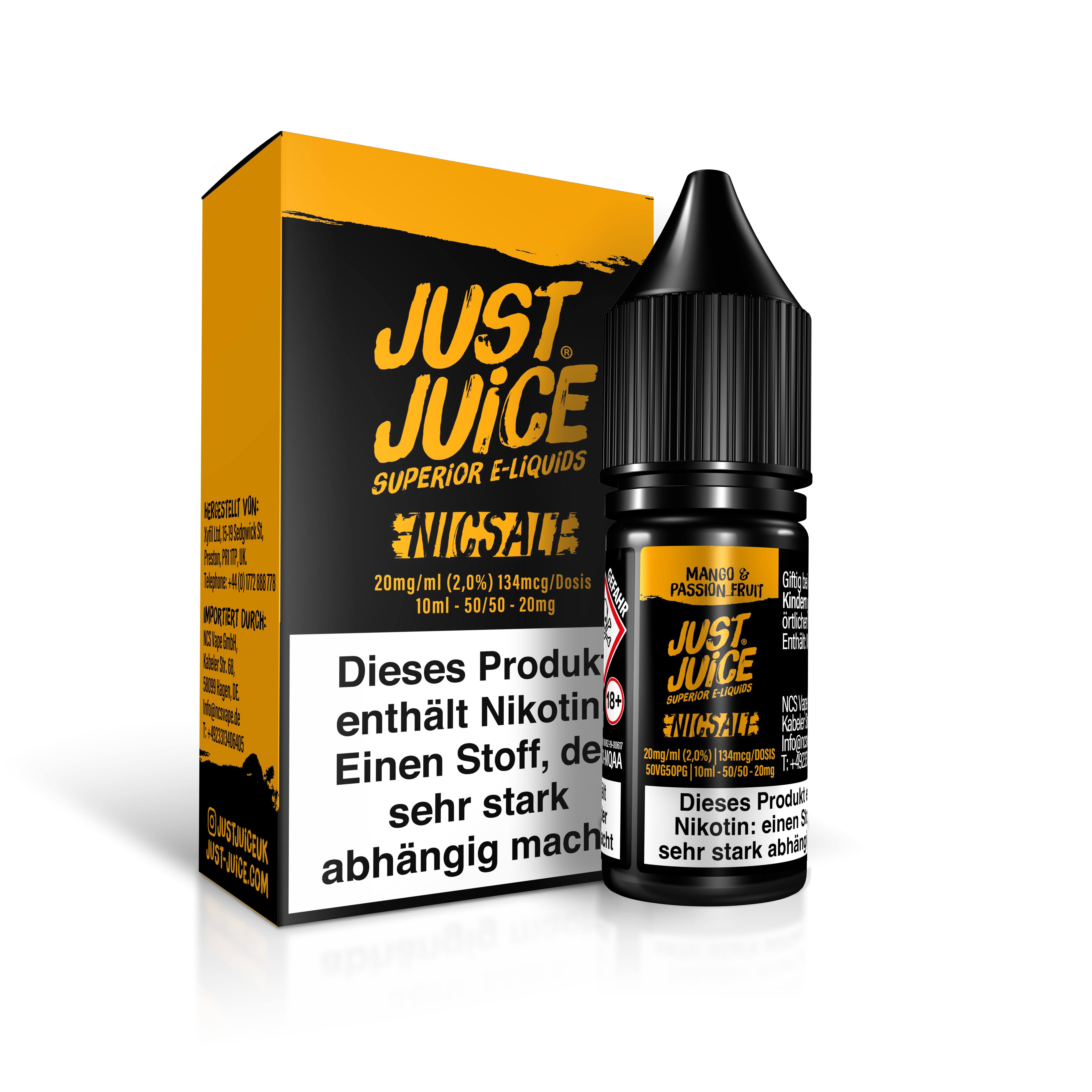 J42-1 Just Juice - Mango & Passionfruit 10 ml