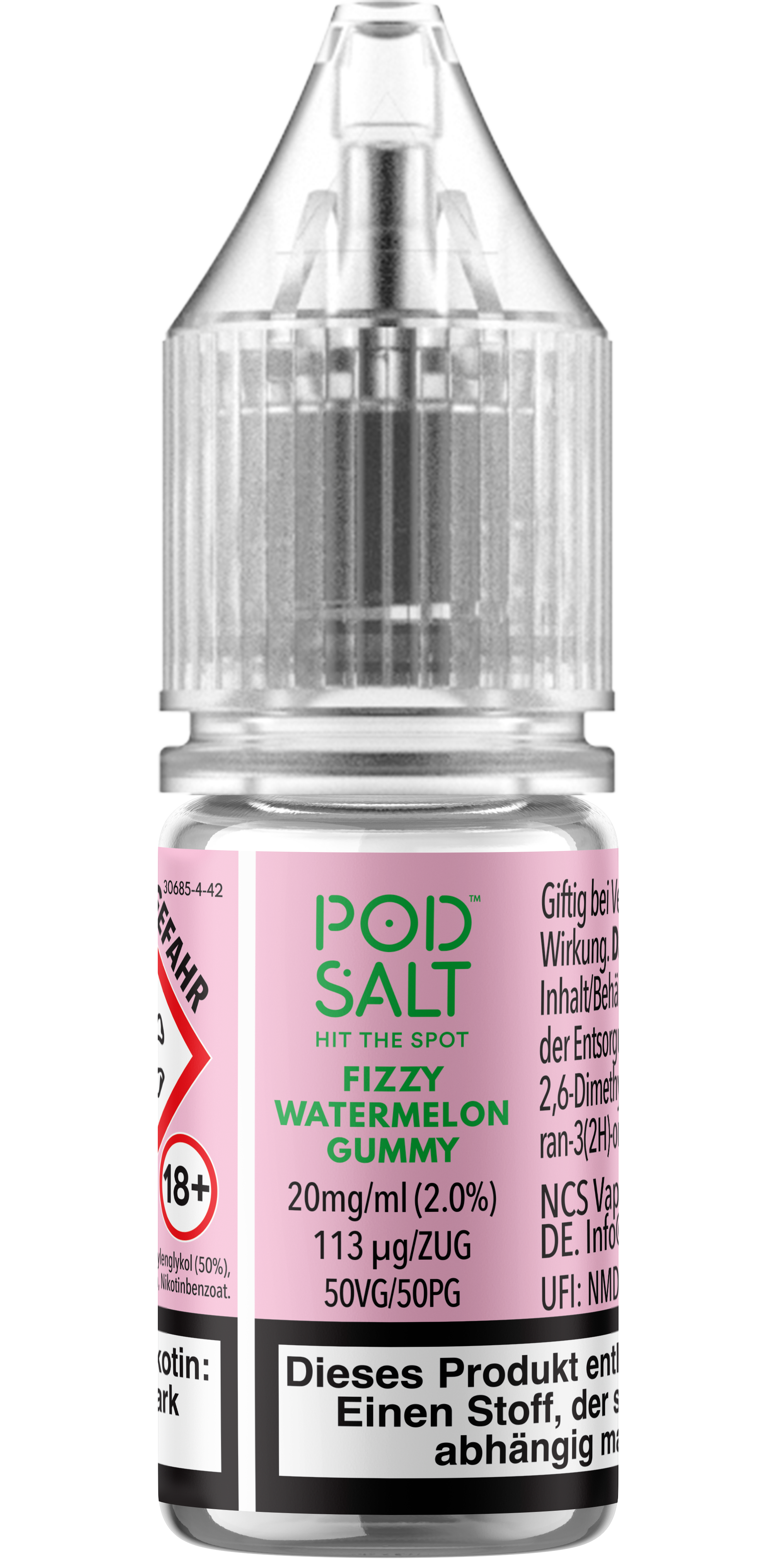 Pod Salt Xtra - Fizzy Watermelon Gummy 10 ml